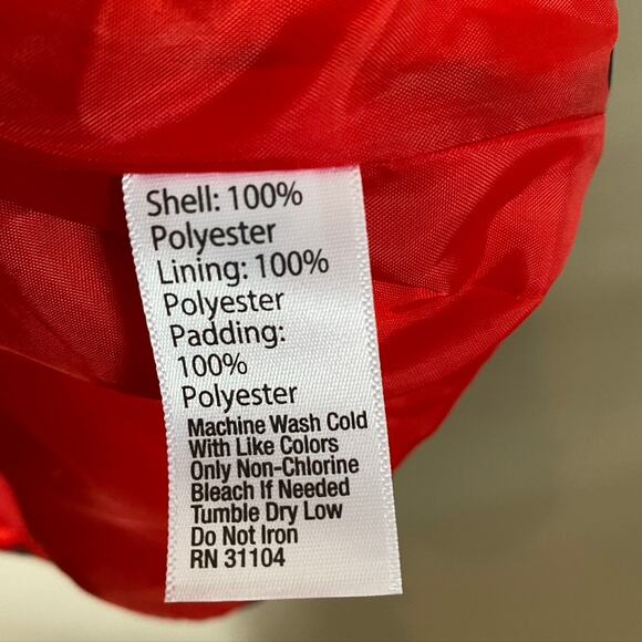 NWT Crown & Ivy Girls Plaid Puffer Vest Tartan Christmas Holiday Vest Red XL - Picture 7 of 10